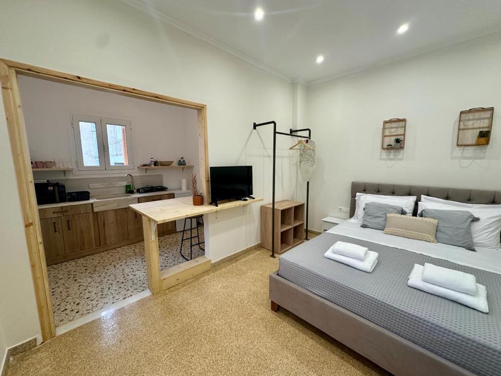 The Blue House Athens Aparthotel Kamer foto